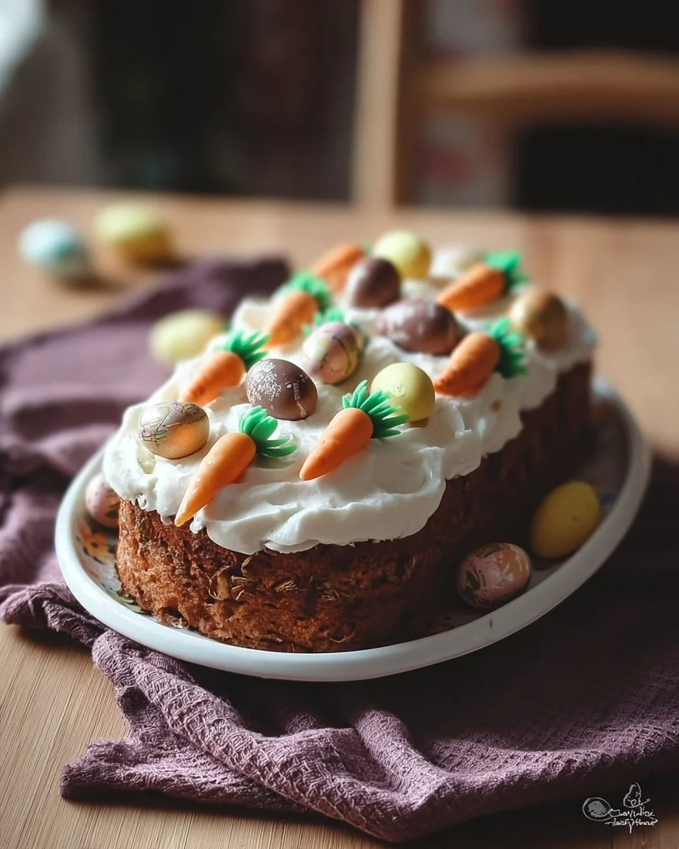 Délicieux Gâteau de Carottes fait maison, parfait pour un dessert sain