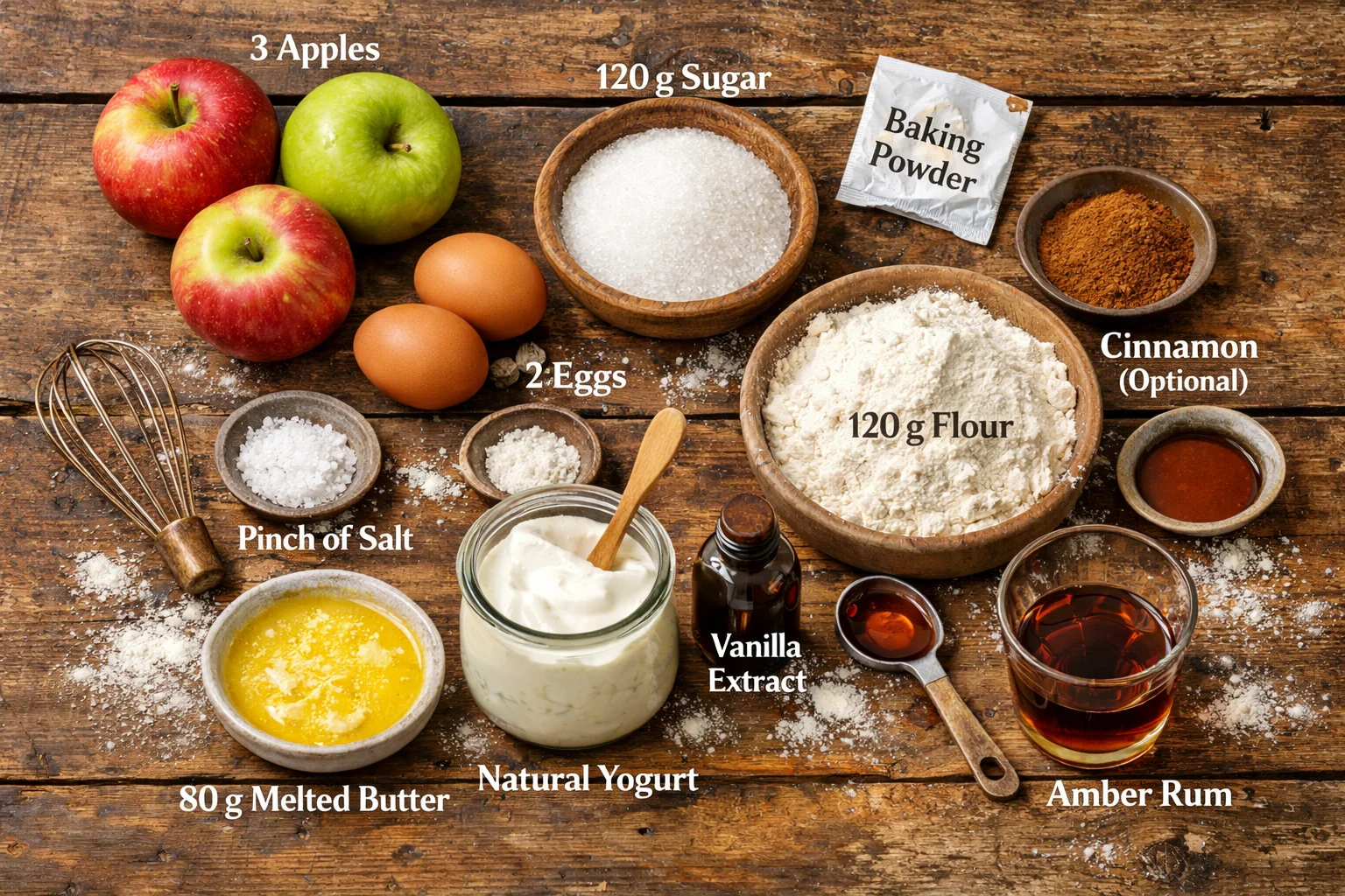 le meilleur g&acirc;teau aux pommes moelleux