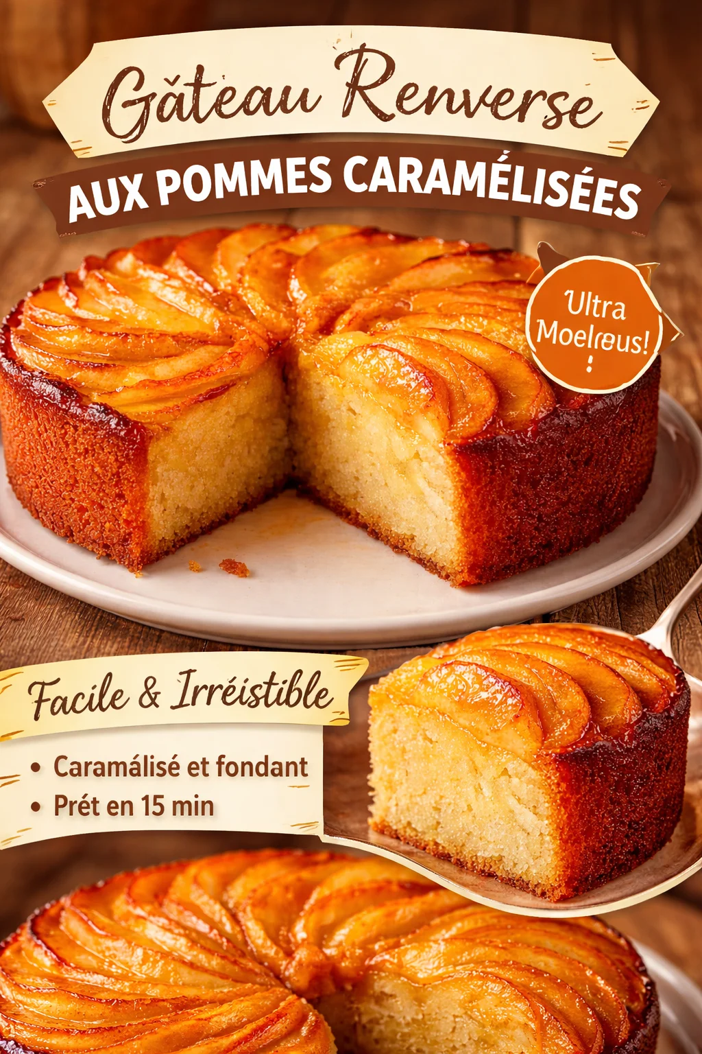 Le meilleur gâteau aux pommes moelleux : une recette réconfortante