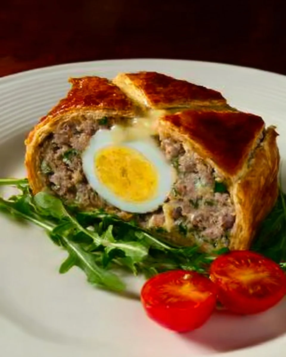 Pâté de Pâques Berrichon, une spécialité savoureuse pour Pâques.