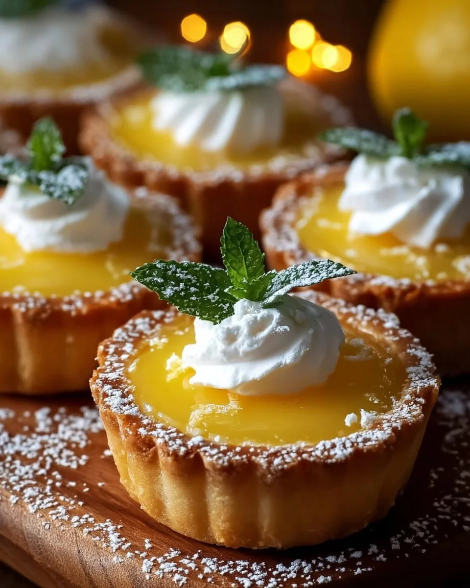 Petites tartes magiques au citron