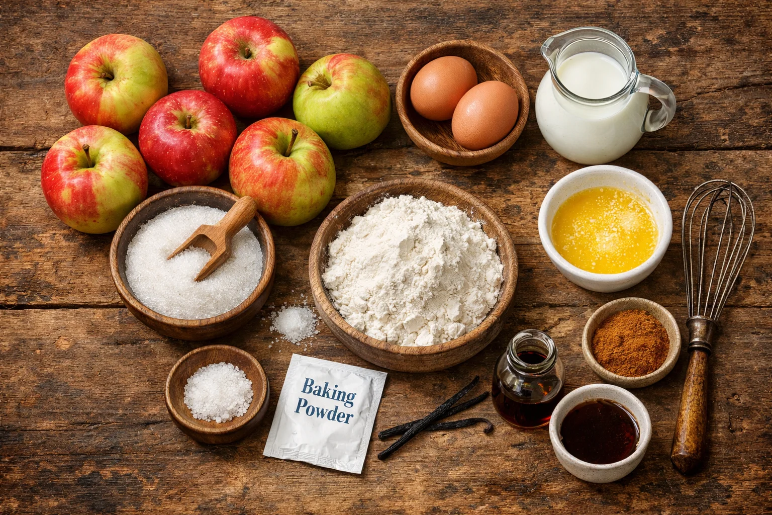 Recette de G&acirc;teau Invisible aux Pommes Marmiton : Simple et Savoureuse