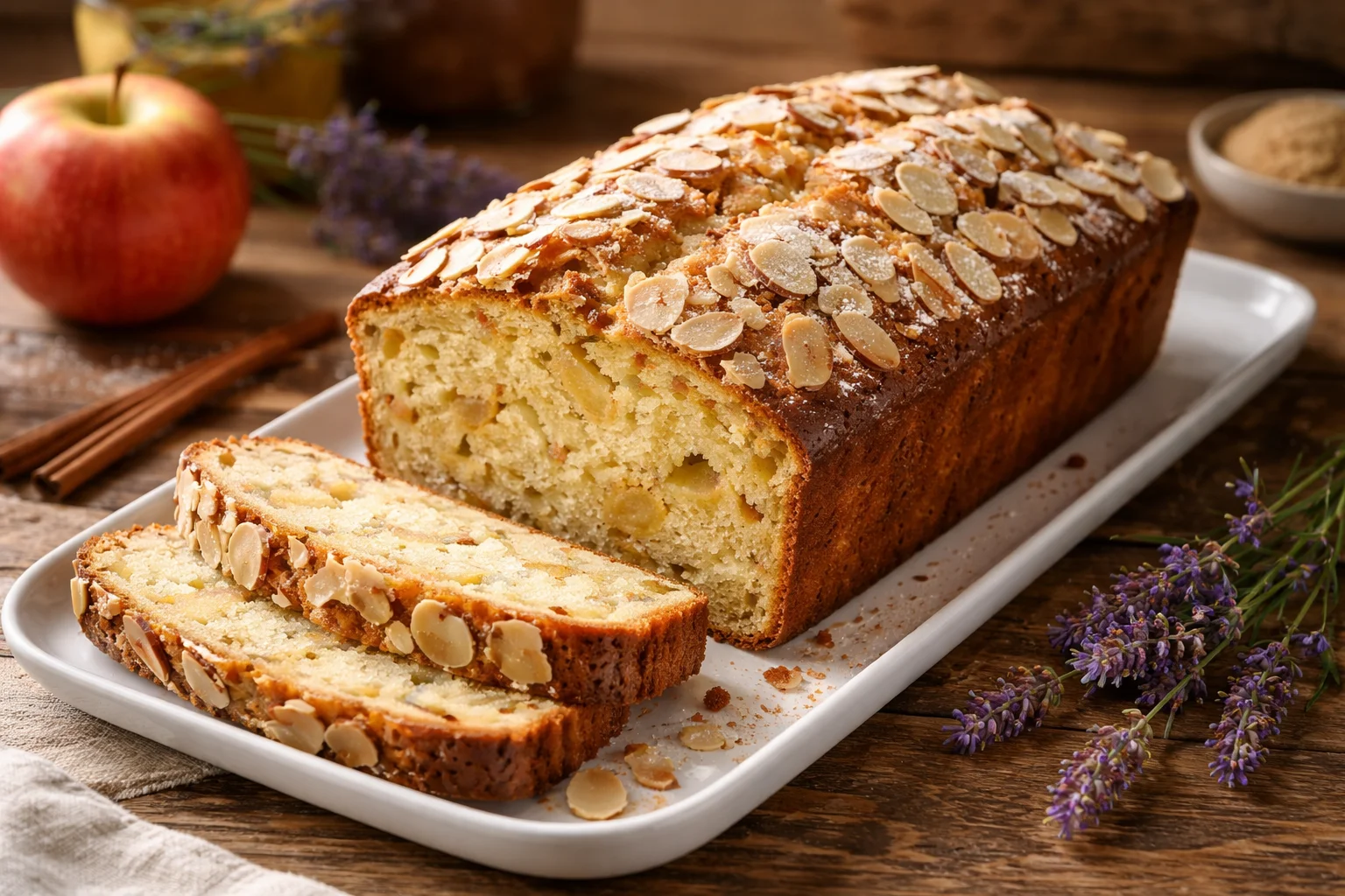 recette g&acirc;teau invisible aux pommes cyril lignac