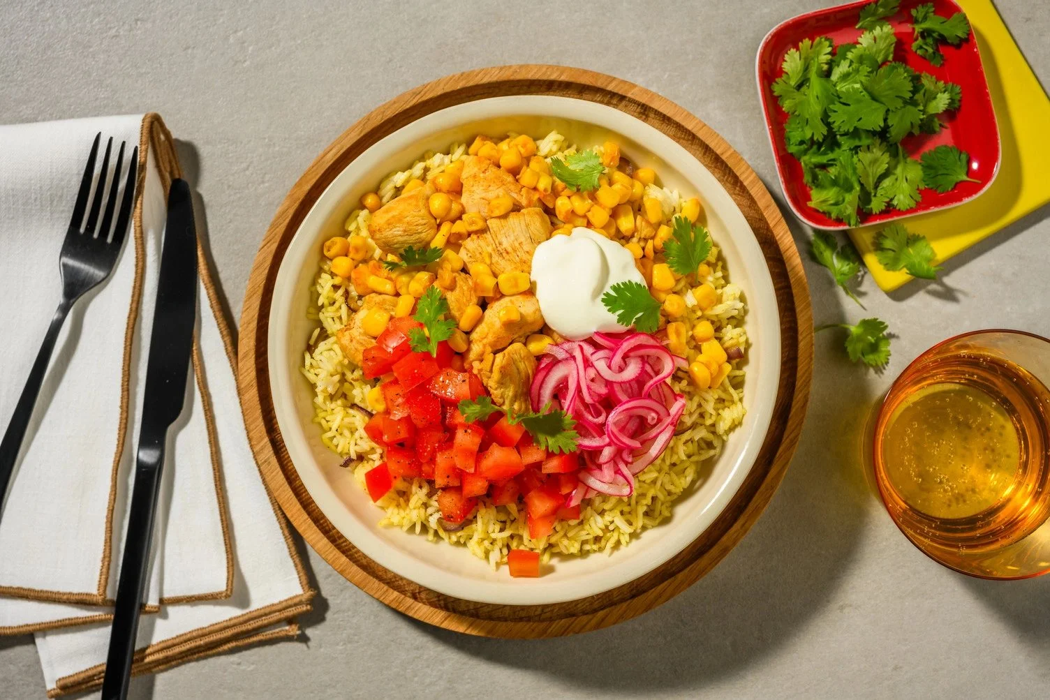 Bowl de Burrito de Cowgirl au Poulet