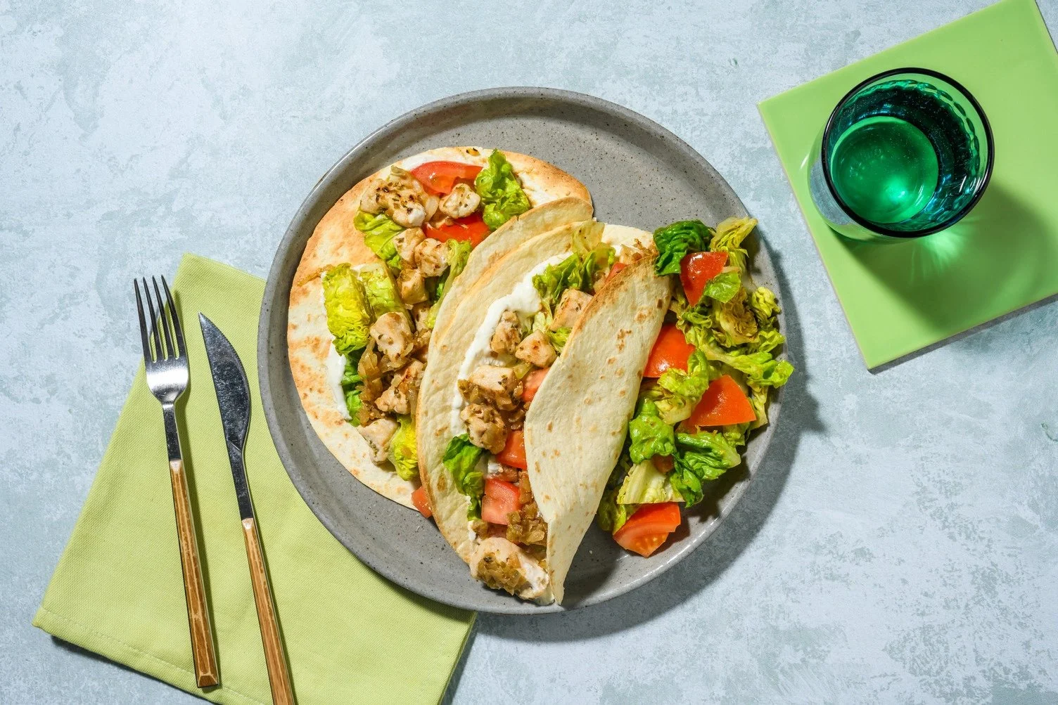 Wraps with Turkey, Mayonnaise and Cheese