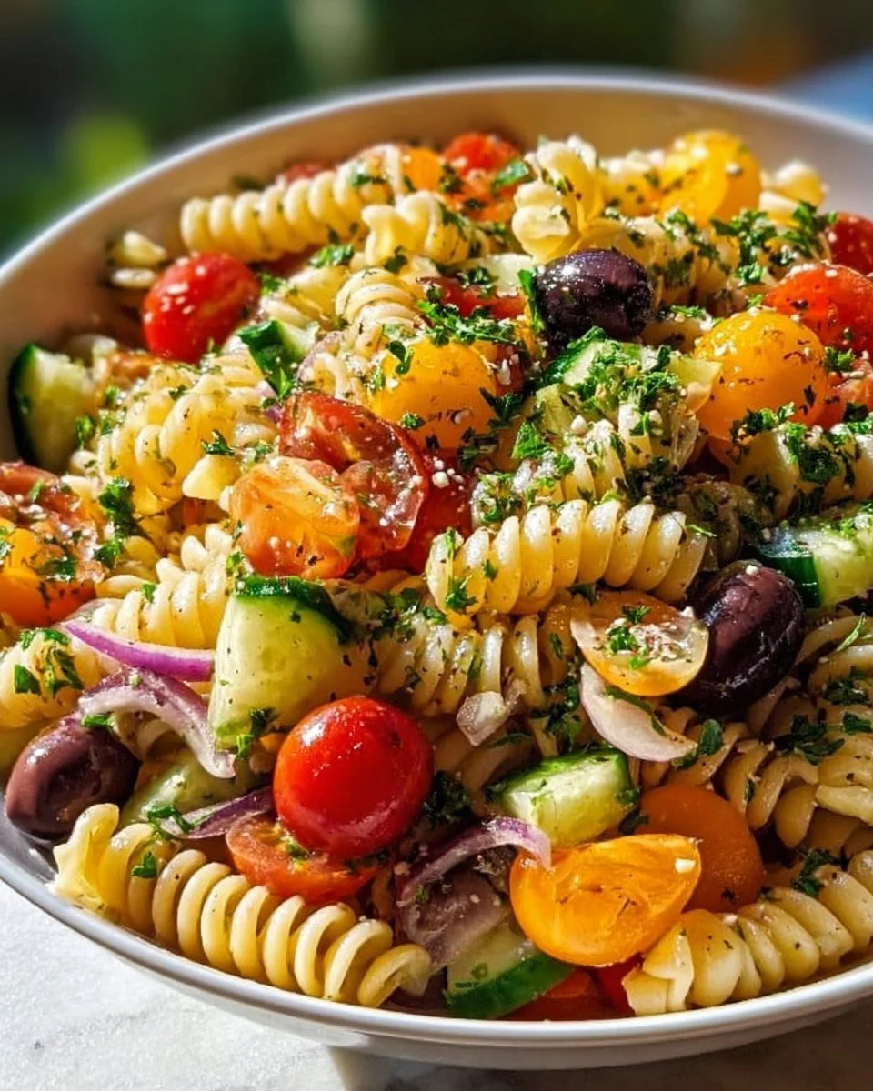 Salade de pâtes à l'italienne