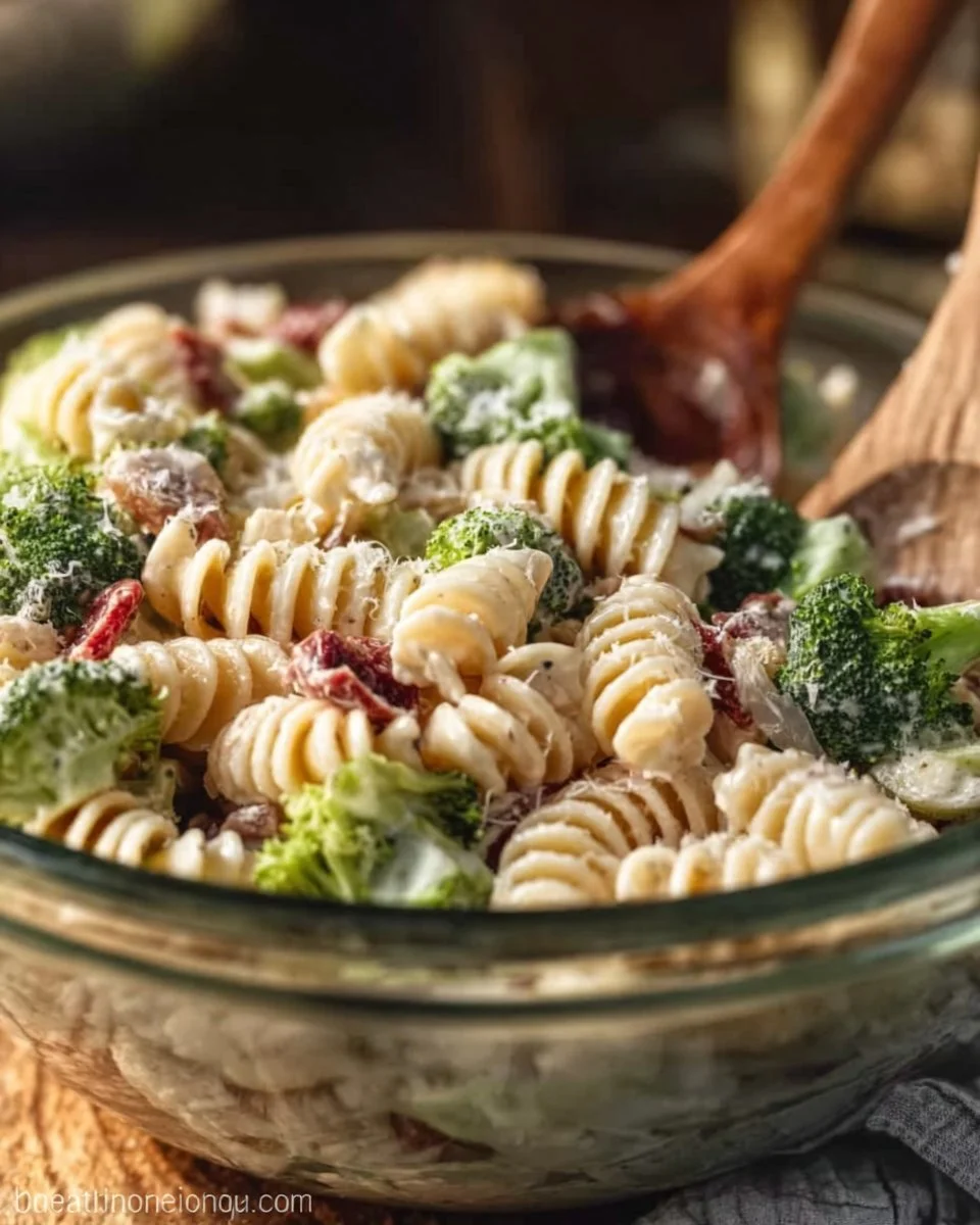 Salade de pâtes au brocoli