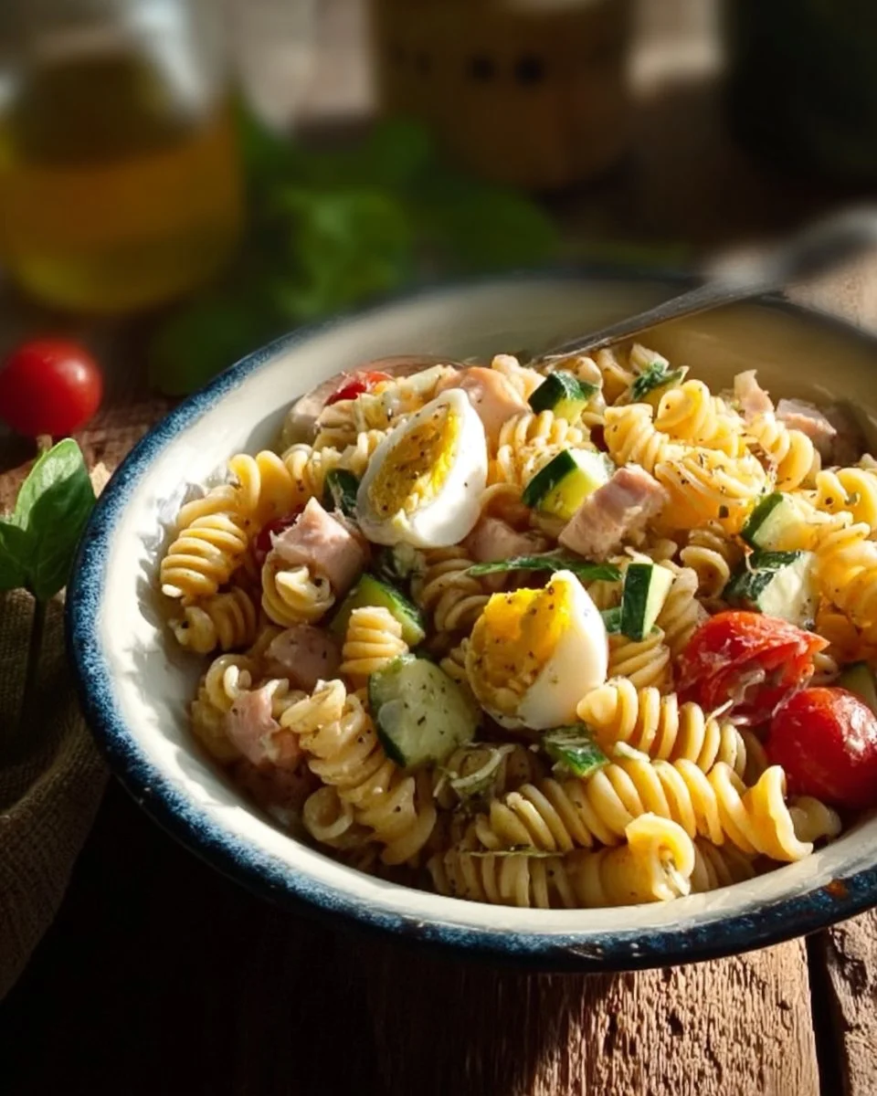 Salade de pâtes facile et rapide