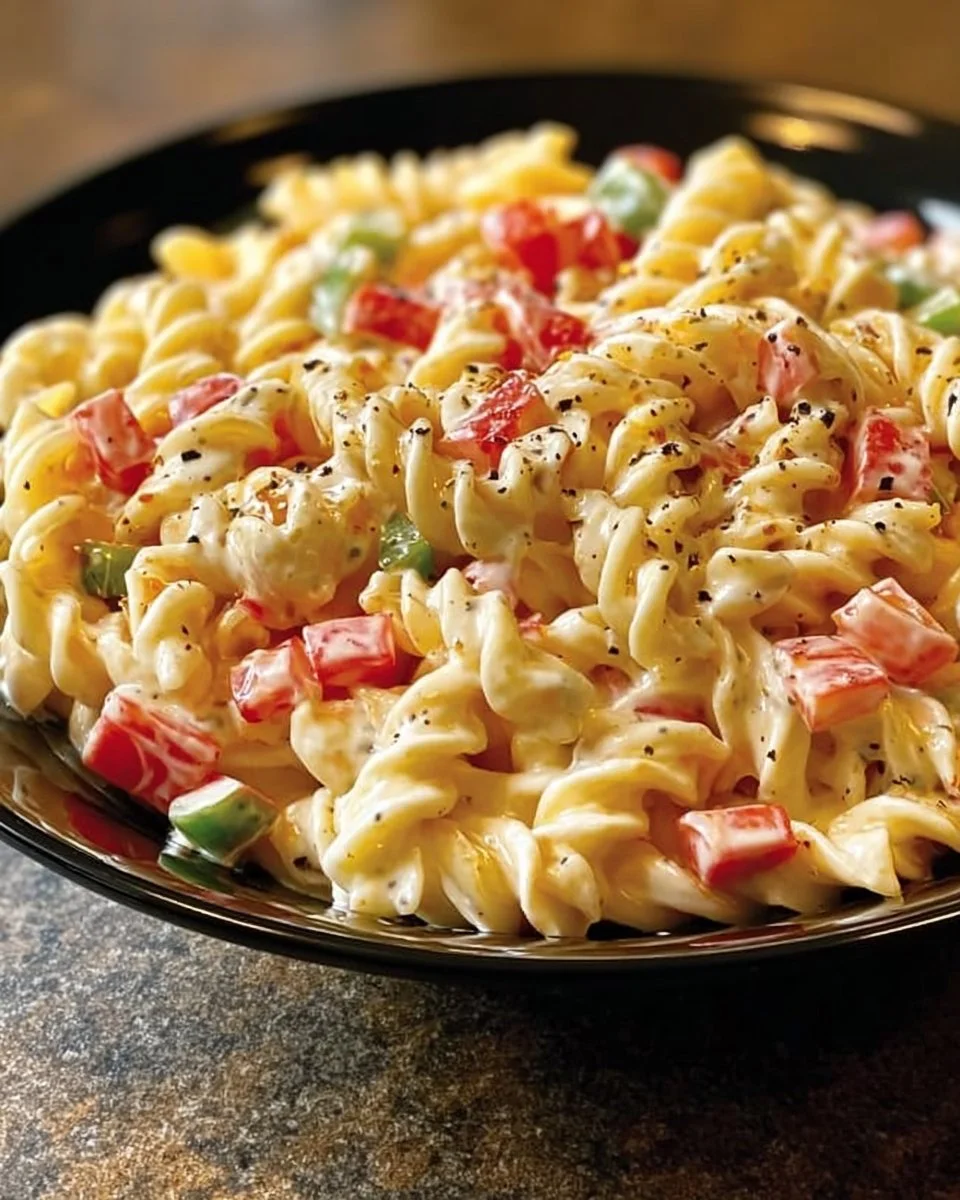 Salade de pâtes froide à la charcutière