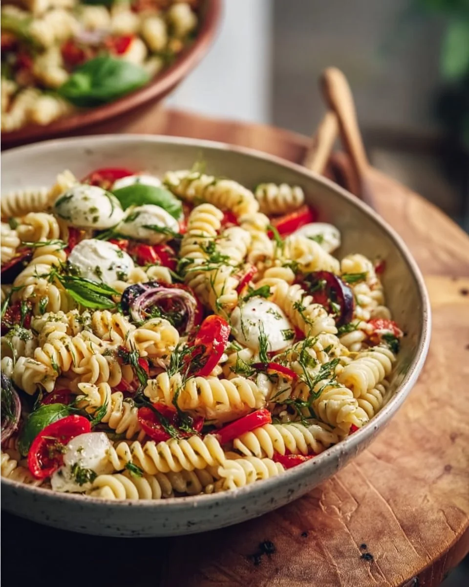 Salade de pâtes italienne